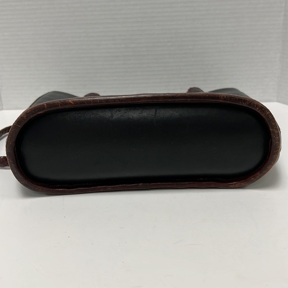 Brighton “Caroline” 2-Tone Leather Bucket Tote - Picture 7 of 11